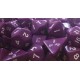 7 dés JdR - Opaque - Violet