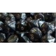 7 dés JdR - Perle - Noir