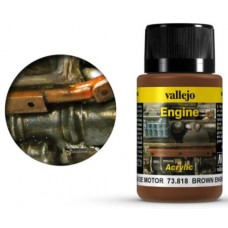 Weathering 73818 : Suie de moteur brune 40ml