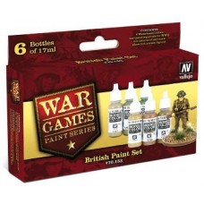 Paint set British infantry
