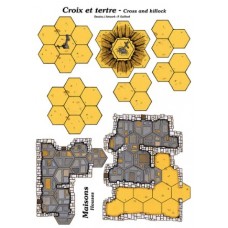 Cry Havoc : Décors : Croix et tertre - Maisons