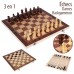 3 jeux (Backgammon, Dames, Echecs)