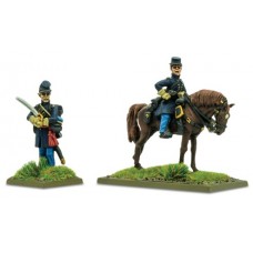 American Civil War : Officers : Union Standing A (Foot & Mounted)