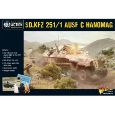 Bolt Action : SdKfz 251/1 ausf C halftrack (plastique)