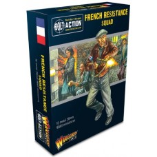 Bolt Action : French Resistance Squad (métal)