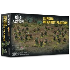 Bolt Action : Gurkha infantry platoon