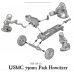 Bolt Action : US Marines 75mm Pack Howitzer Light Artillery