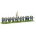 Napoleonic Belgian Line Infantry Firing (plastique)