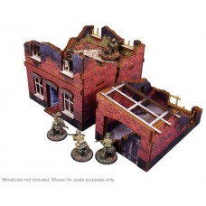 Pre-painted WW2 : Ostfront Stalingrad : Small House (With Garage)