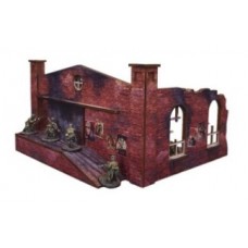 Pre-painted WW2 : Ostfront Stalingrad : Factory Back (with ramp)