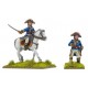 General Napoleon Bonaparte à pied et monté