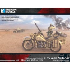 German Motorcycle : R75 with Sidecar (DAK)