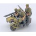 German Motorcycle : R75 with Sidecar (DAK)