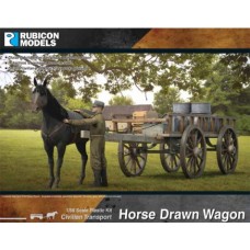 Chariot tiré par des chevaux