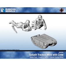 Goliath tracked mine with crew