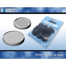 Bases : Rondes 25mm (x25)